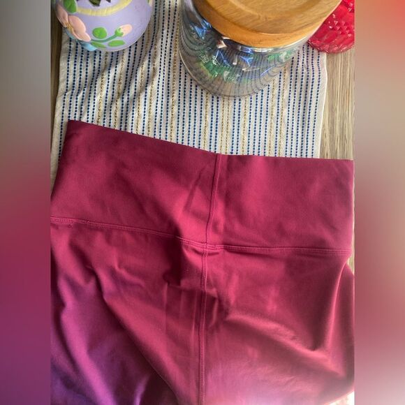 TEREZ Electric Purple And Black Raspberry TLC Colorblock Leggings Sz L NWT - Picture 11 of 16